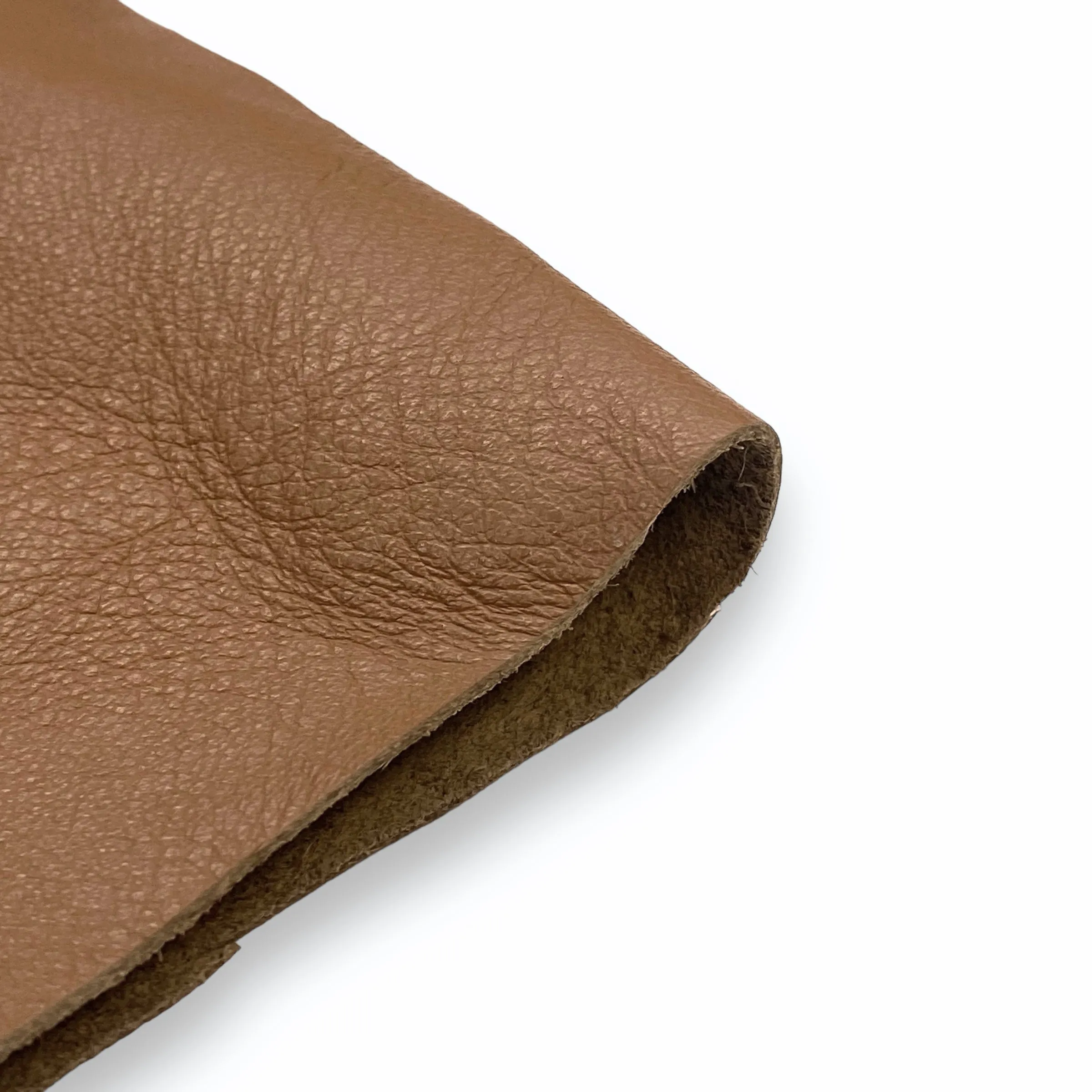 2oz (1mm) Cow Leather - Sepia (per square foot)