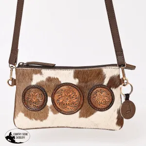 A&A989 - Montana West Hair-On Cowhide Collection Clutch/Crossbody