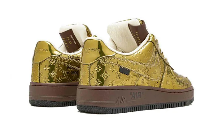 Air Force 1 Low x Louis Vuitton by Virgil Abloh Metallic Gold