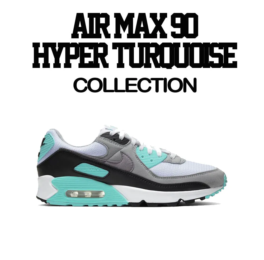 Air Max 90 Hyper Turquoise Cost Shirt