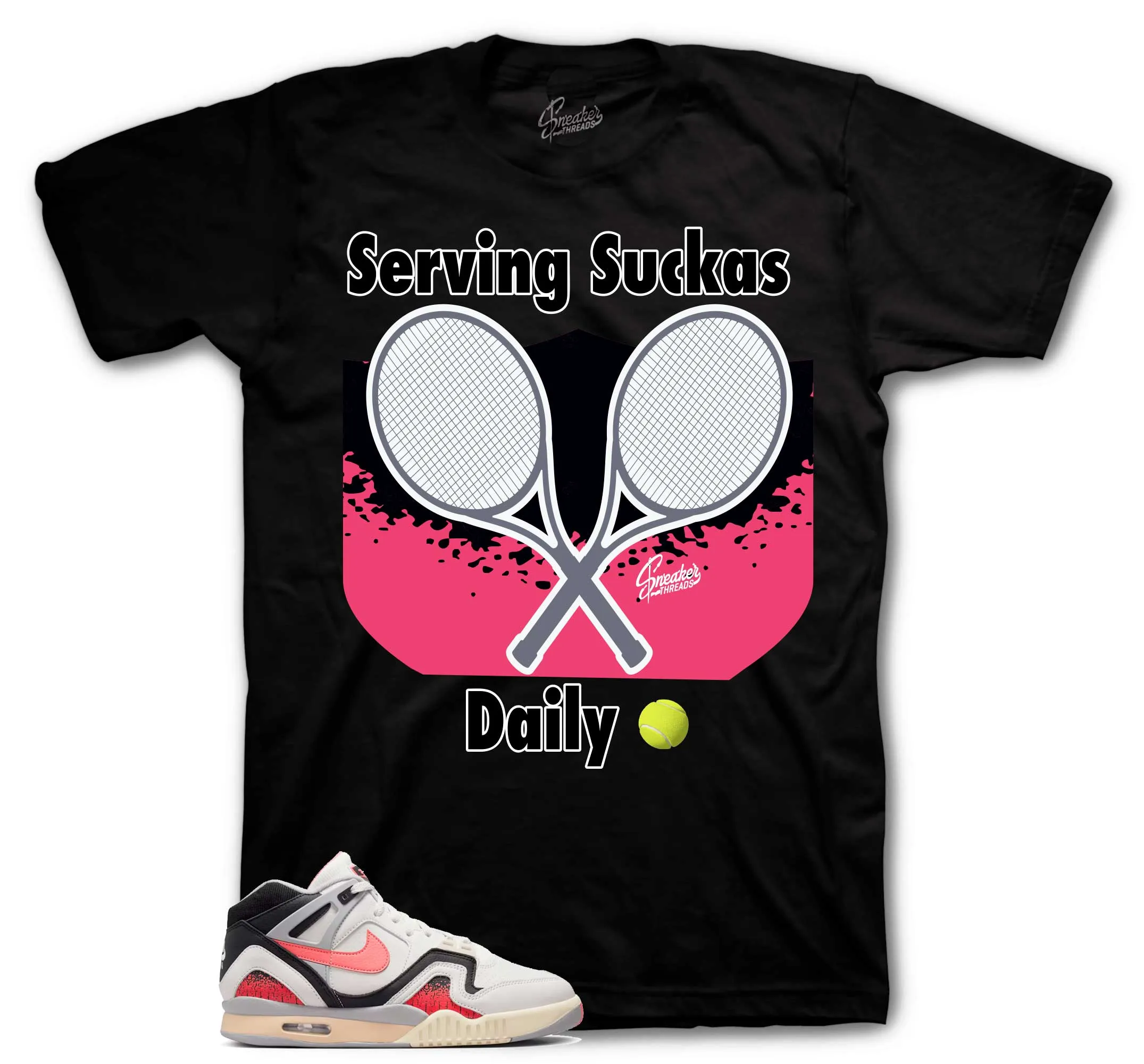 Air Tech Challenge Hot Lava Serving Suckas Daily Shirt