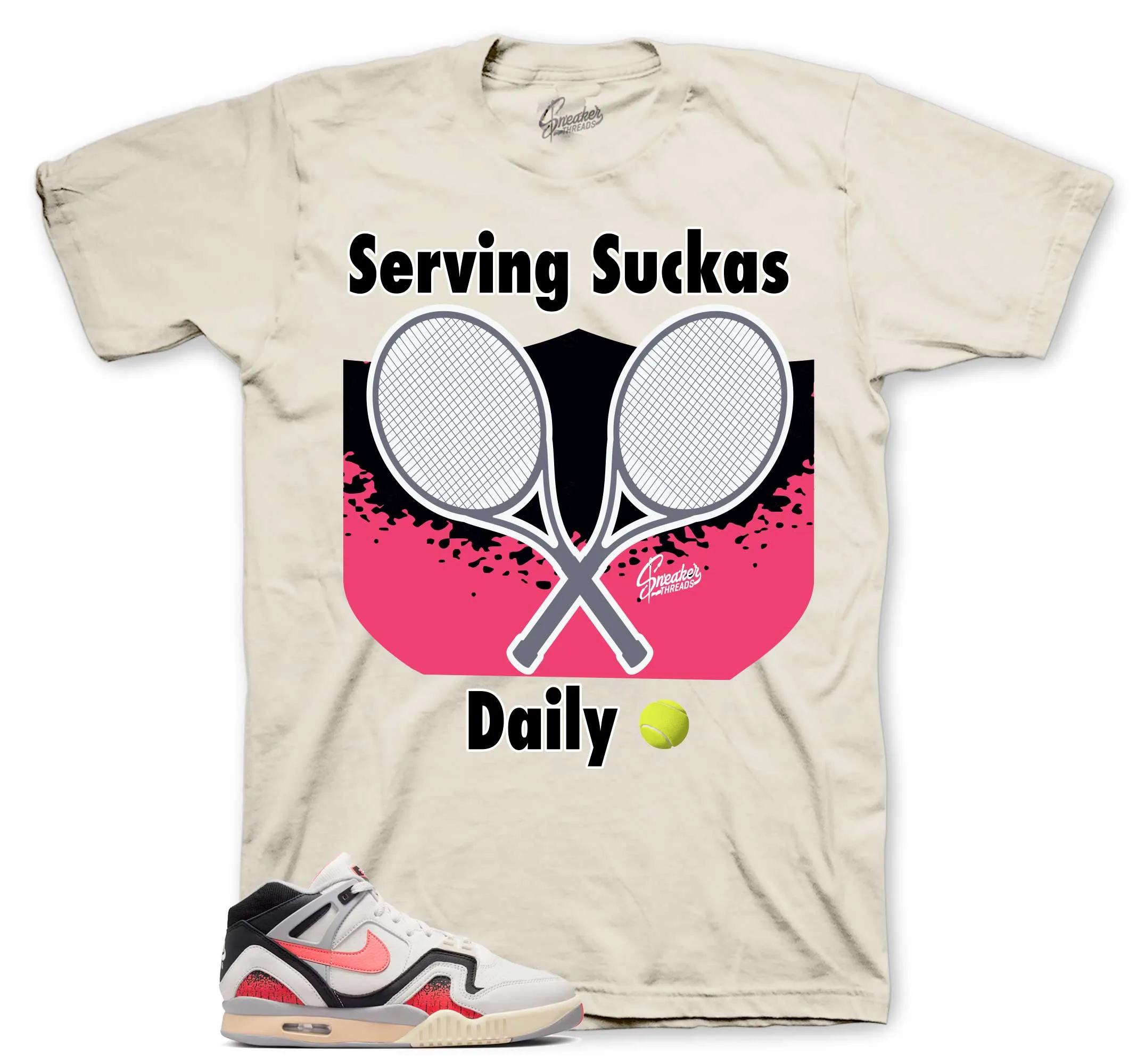 Air Tech Challenge Hot Lava Serving Suckas Daily Shirt