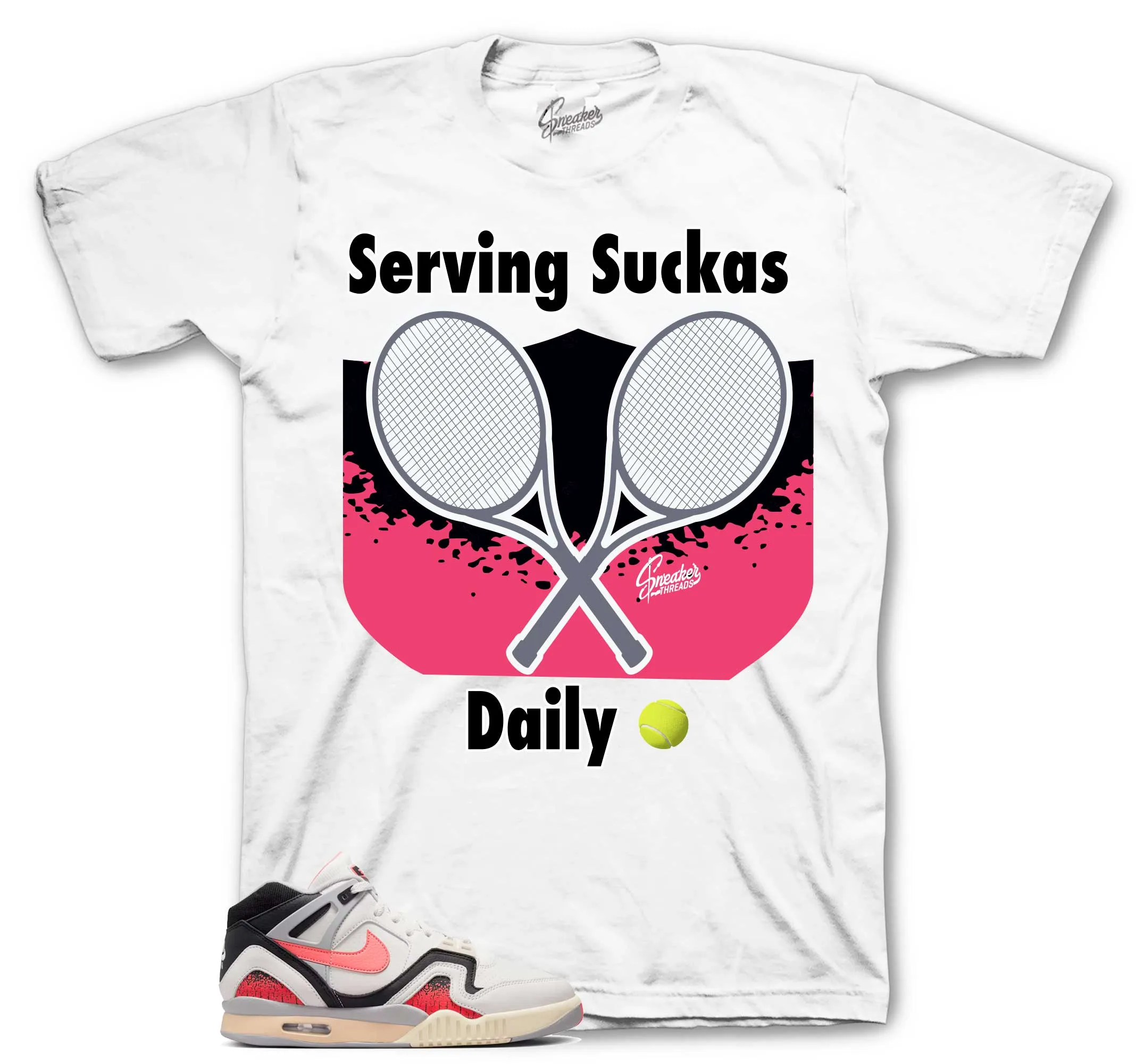 Air Tech Challenge Hot Lava Serving Suckas Daily Shirt