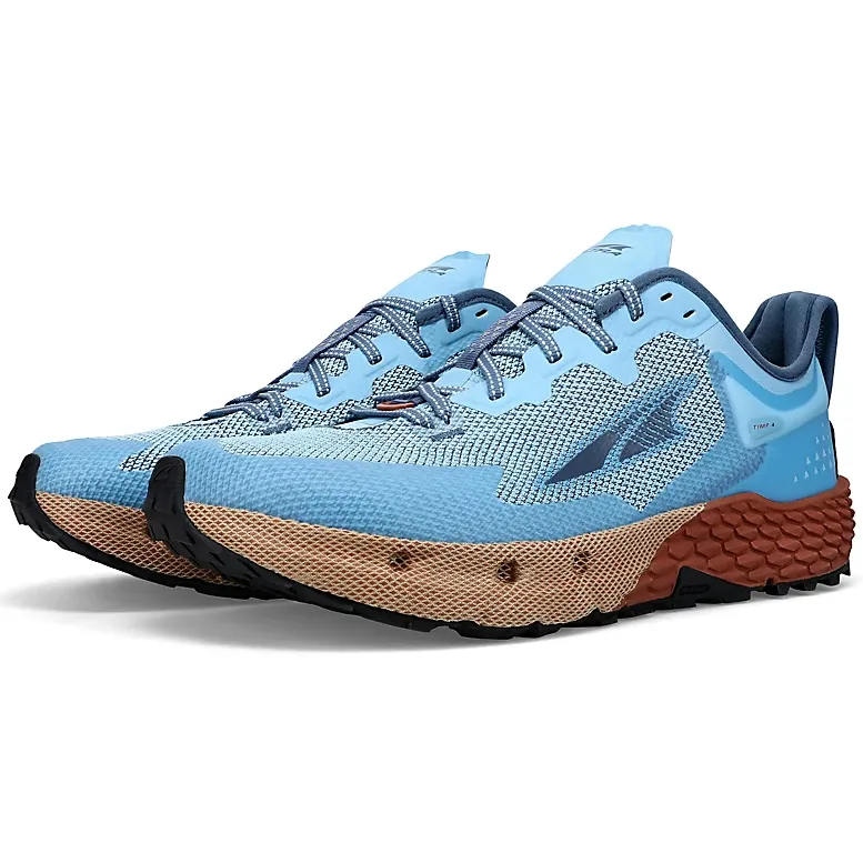 Altra Timp 4 Trail Running Shoe - Light Blue