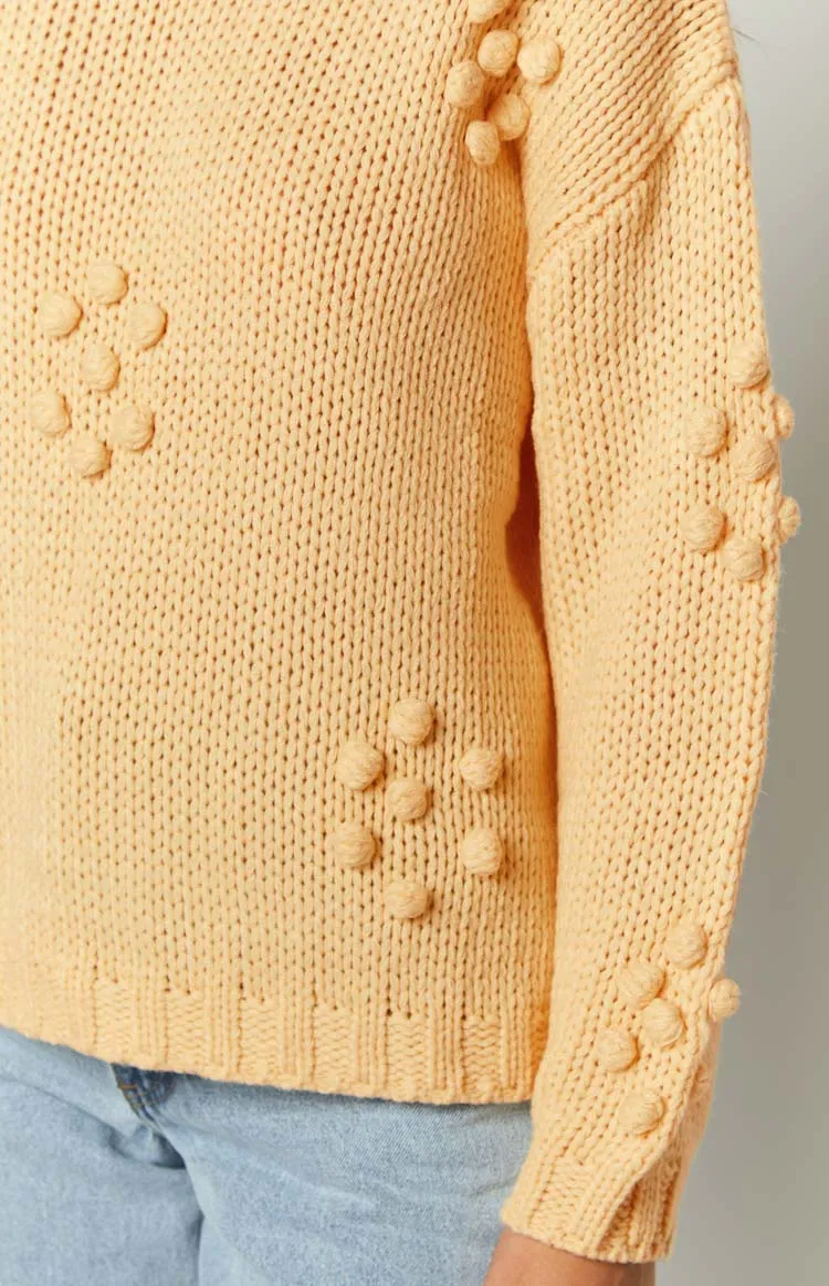 Andrina Yellow Knit Jumper