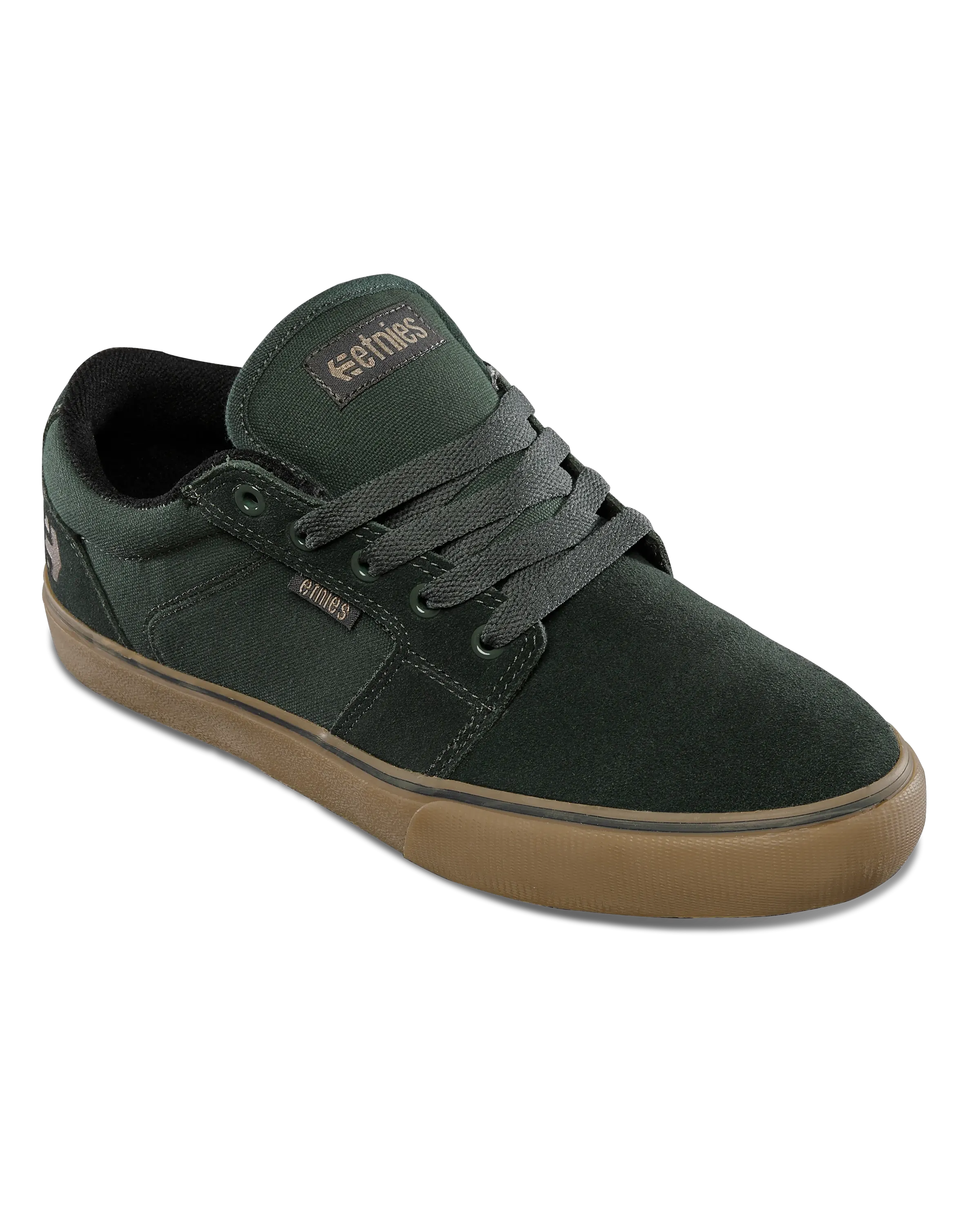 Barge LS Shoes in Green & Gum