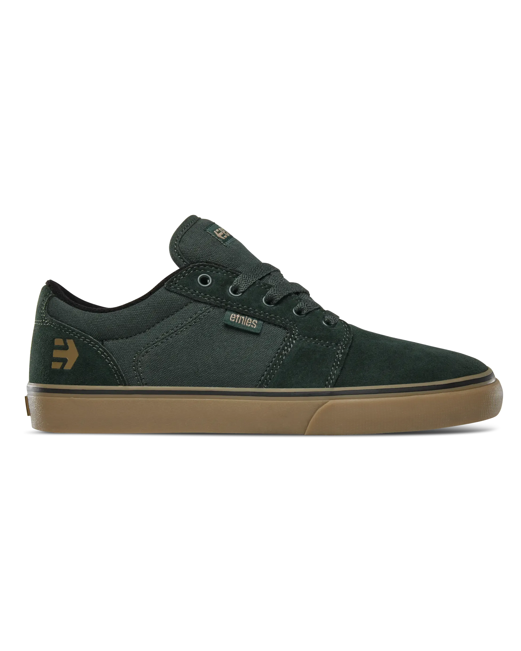 Barge LS Shoes in Green & Gum