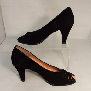 BLEIL GRAZIE RHAPSODIE BLACK HEELS SIZE 6 TCC