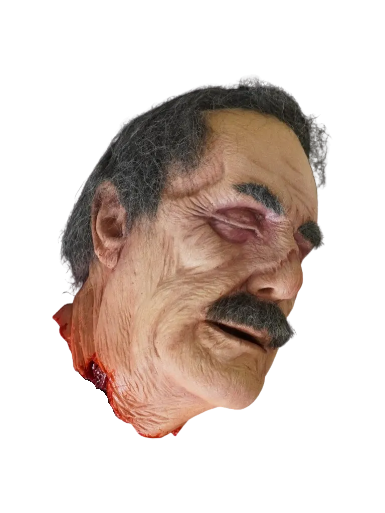 Boris Cadaver Head with Mustache