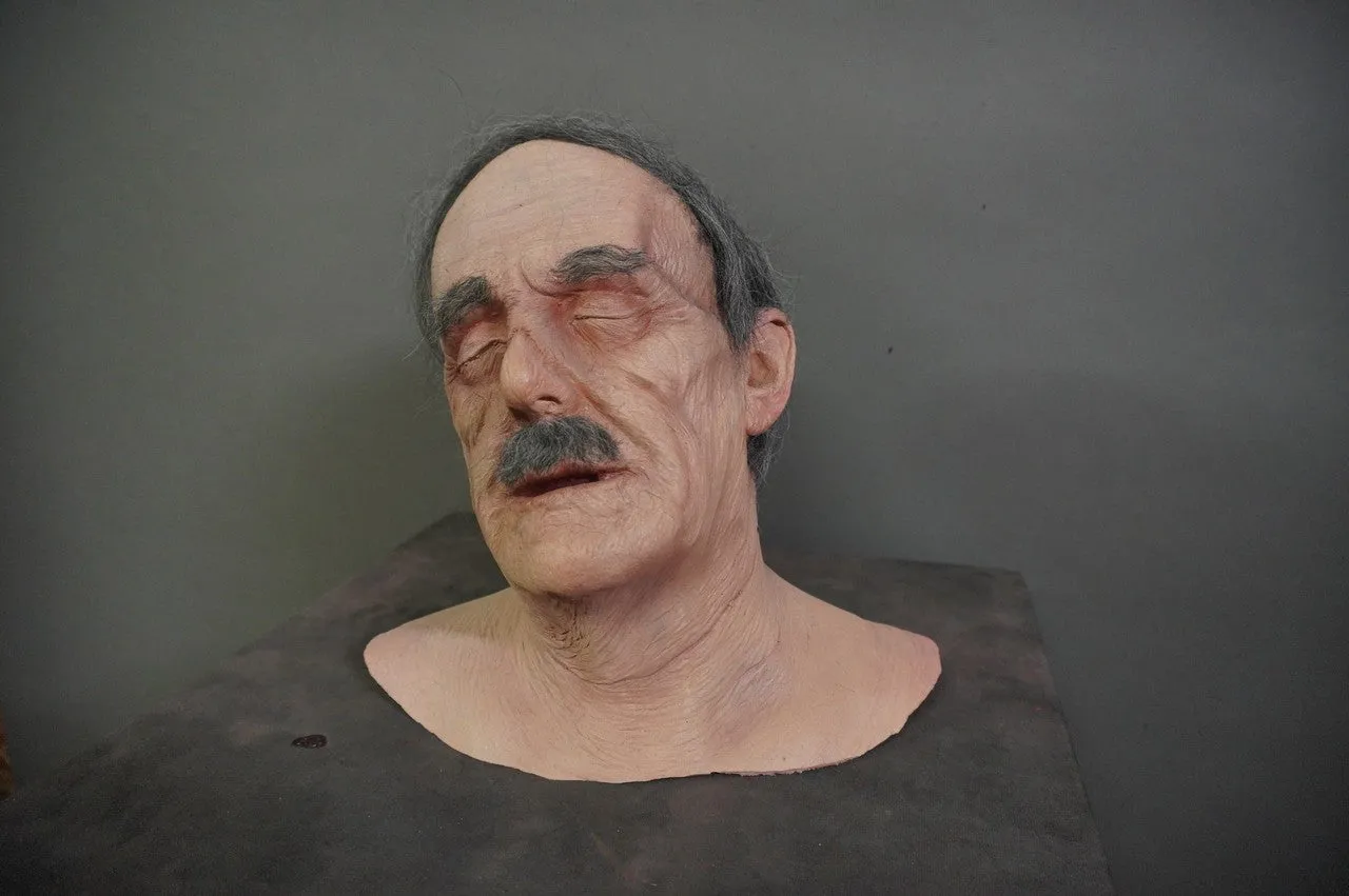 Boris Cadaver Head with Mustache