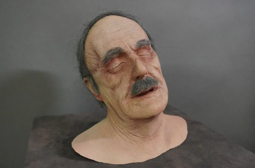 Boris Cadaver Head with Mustache