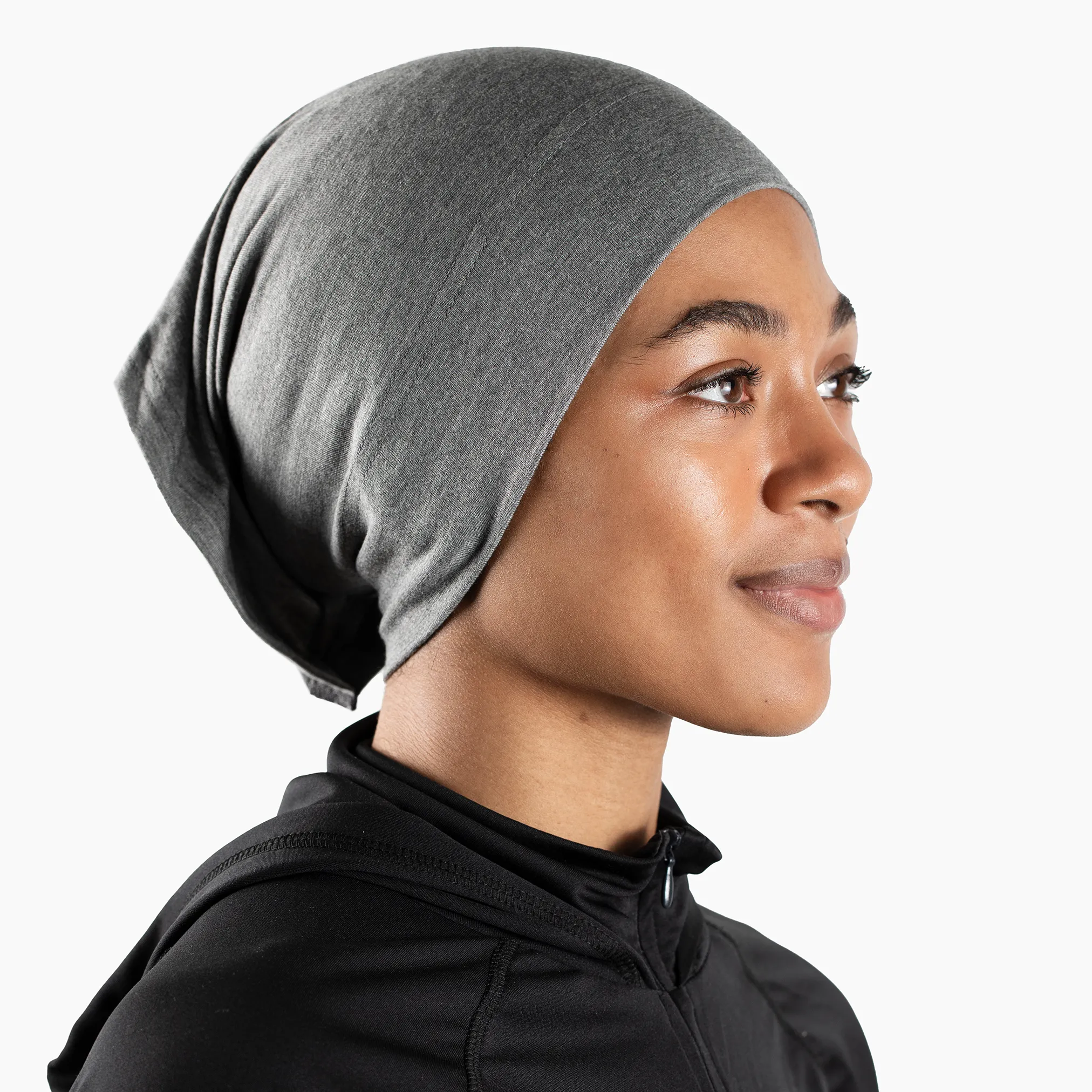 BreathLite Sports Hijab Set - Heather Grey