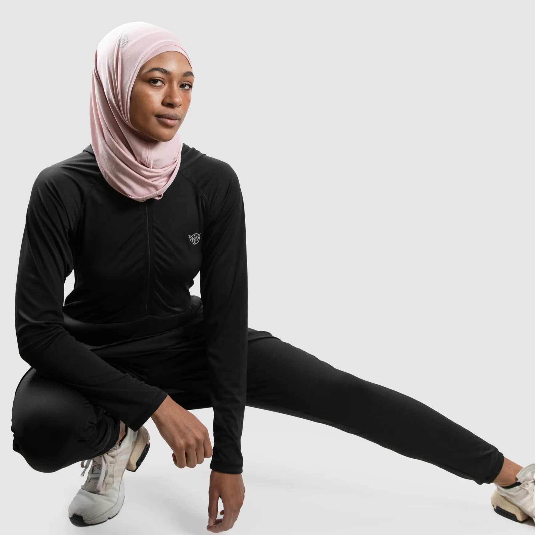 BreathLite Sports Hijab Set - Pink