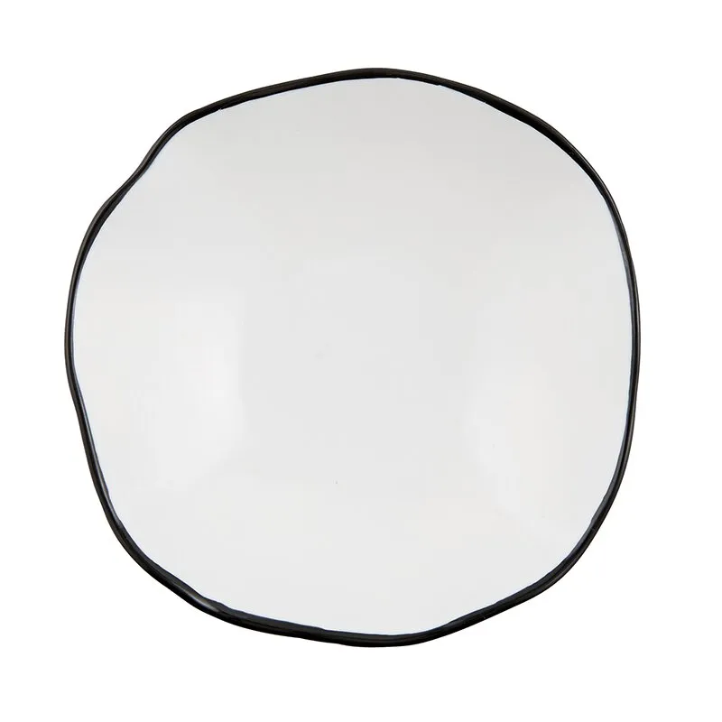 Ceramic Bowl - Small - Black Trim