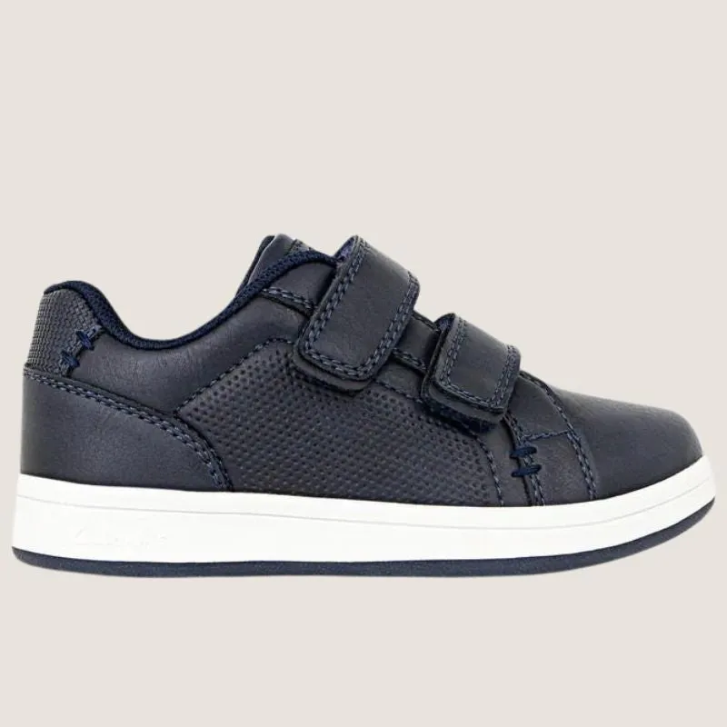 Clarks Kids Darius Junior Ajustable Sneaker