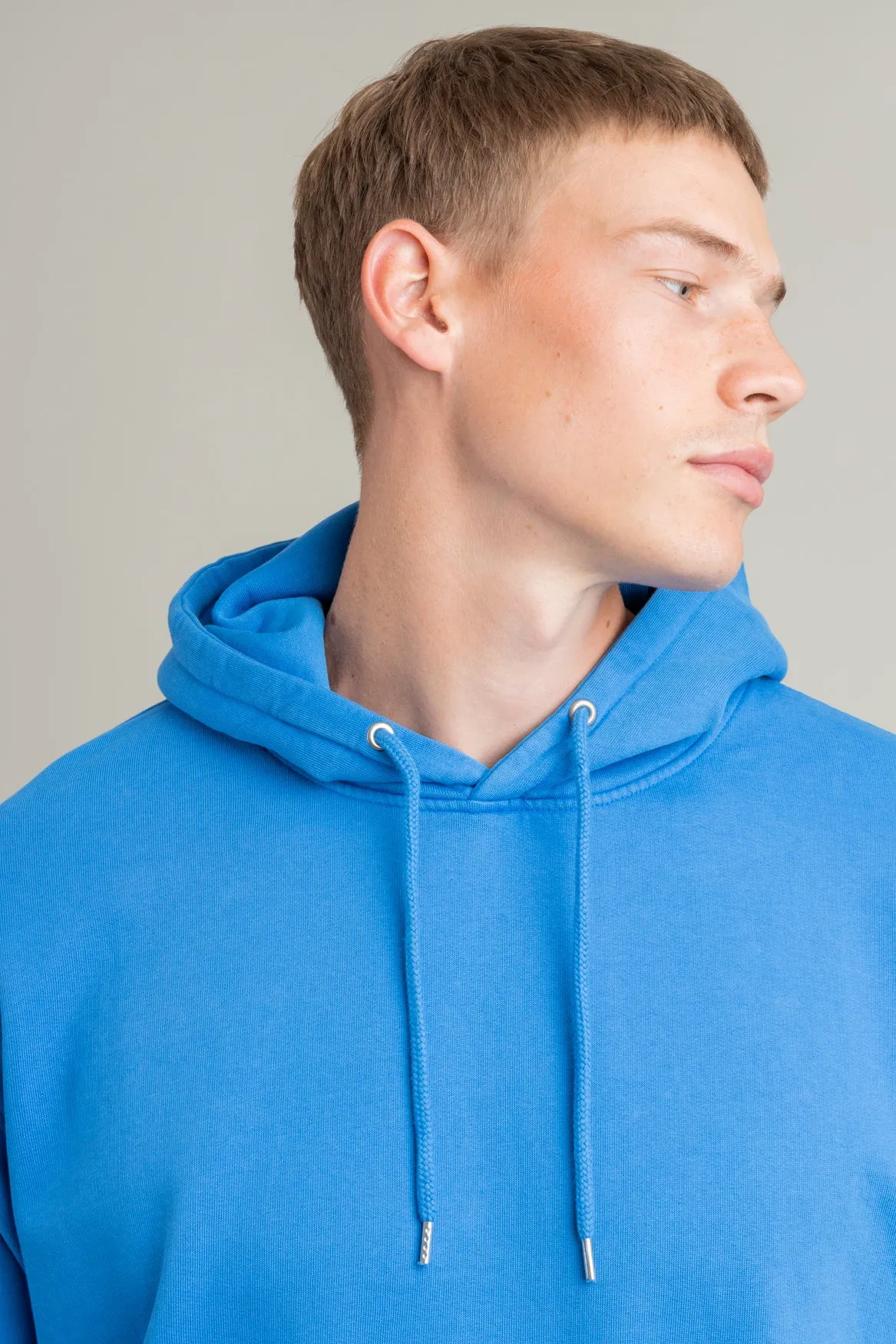 Classic Organic Hood - Pacific Blue