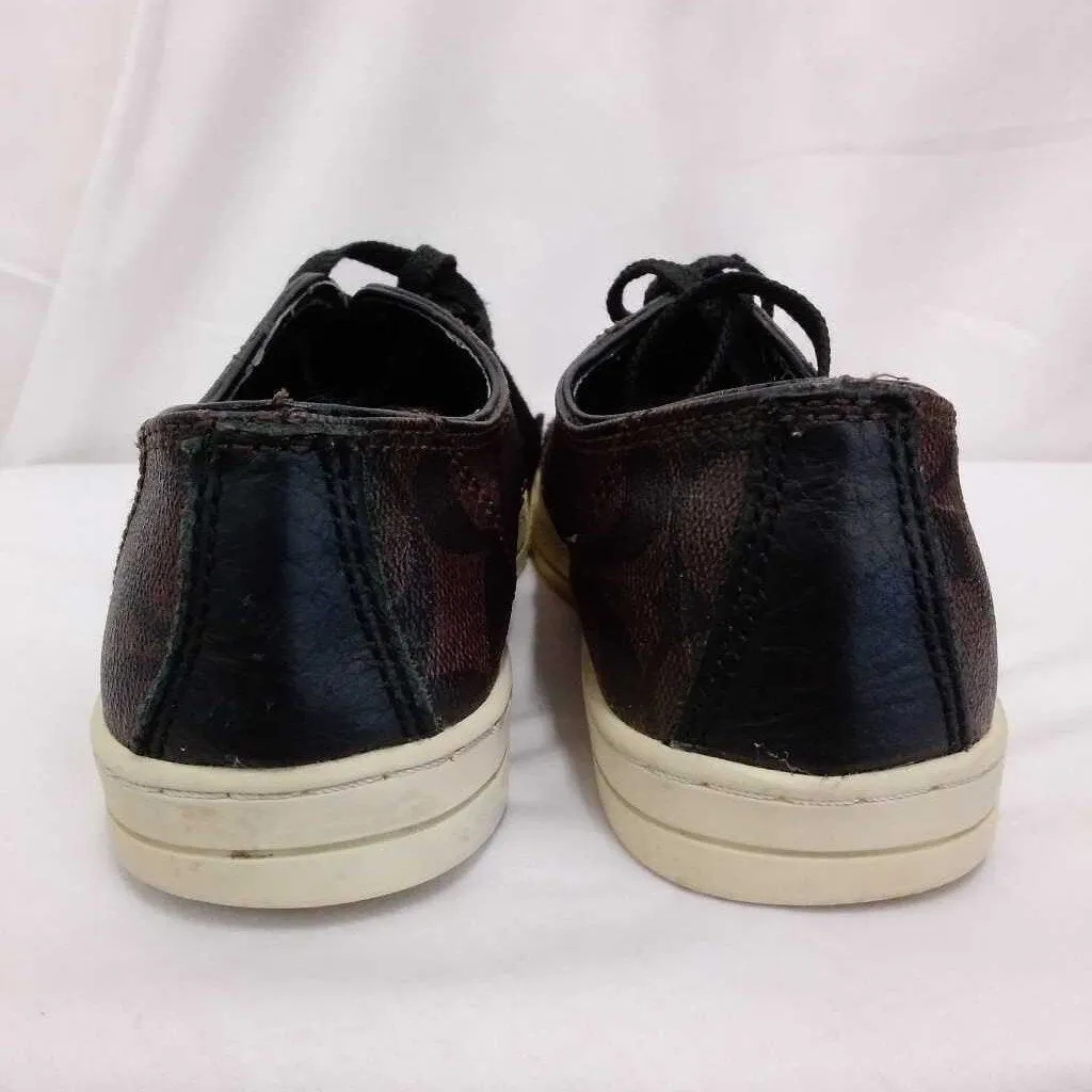 COACH BROWN MAHOGONY SNEAKERS SZ 6M