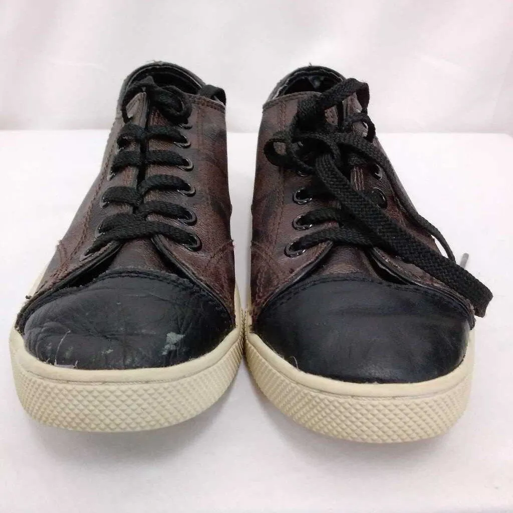 COACH BROWN MAHOGONY SNEAKERS SZ 6M