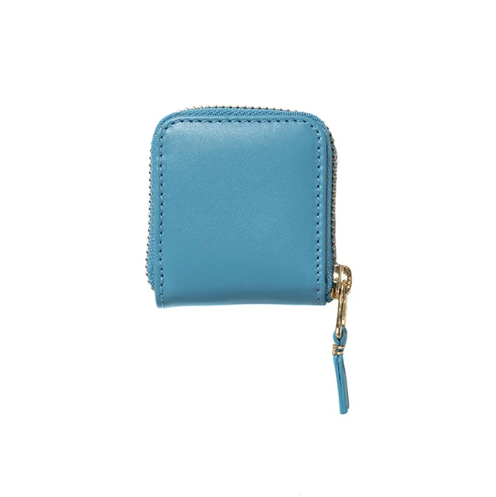 COMME des GARÇONS SA4100 Leather Wallet / Blue