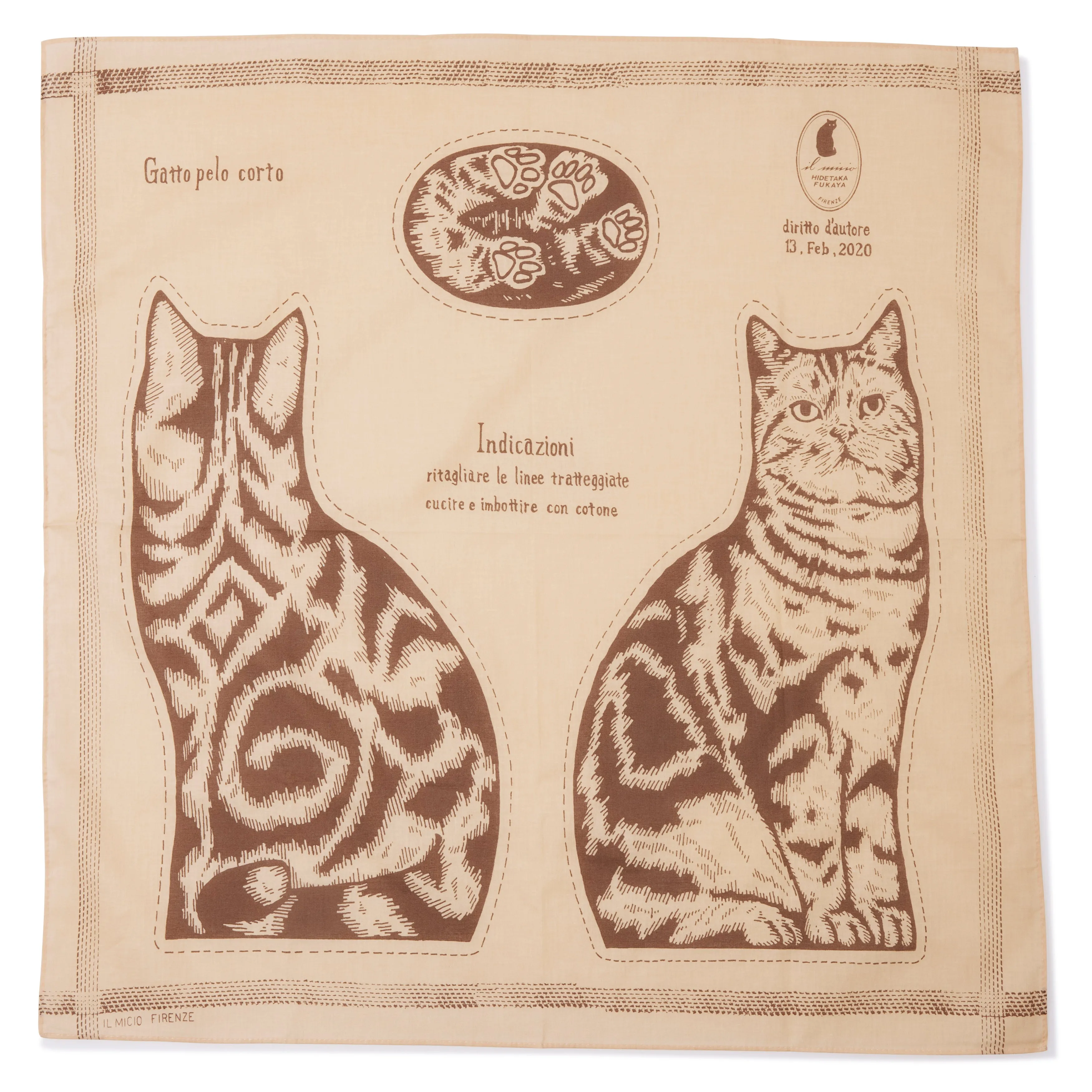 Cotton Cat Bandana