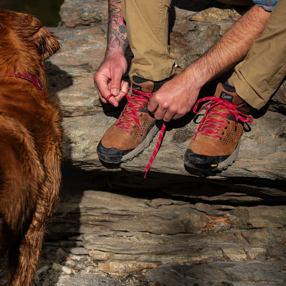 Danner Men's Trail 2650 3" In Brown/Red