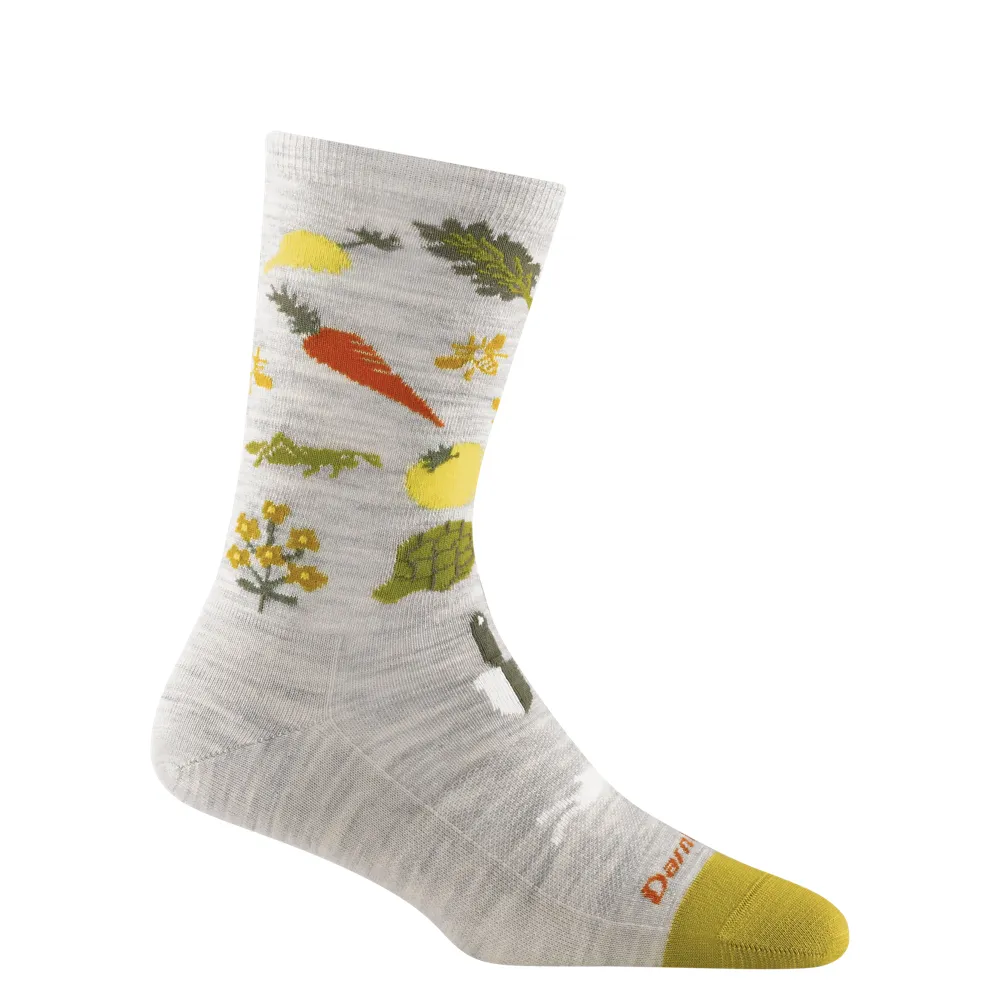 Darn Tough Women's Farmer's Market Crew Lightweight Lifestyle Sock in Ash