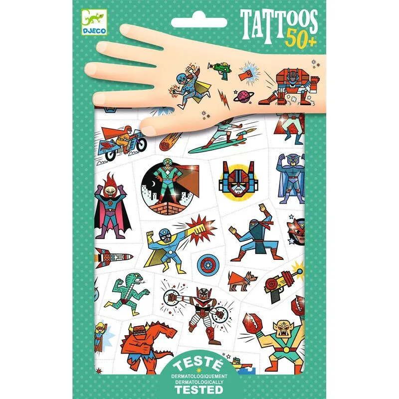 Djeco Kids Tattoos - Mixed Designs