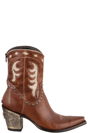 Double D Ranch by Old Gringo Women's Cattleman Boots - Brown