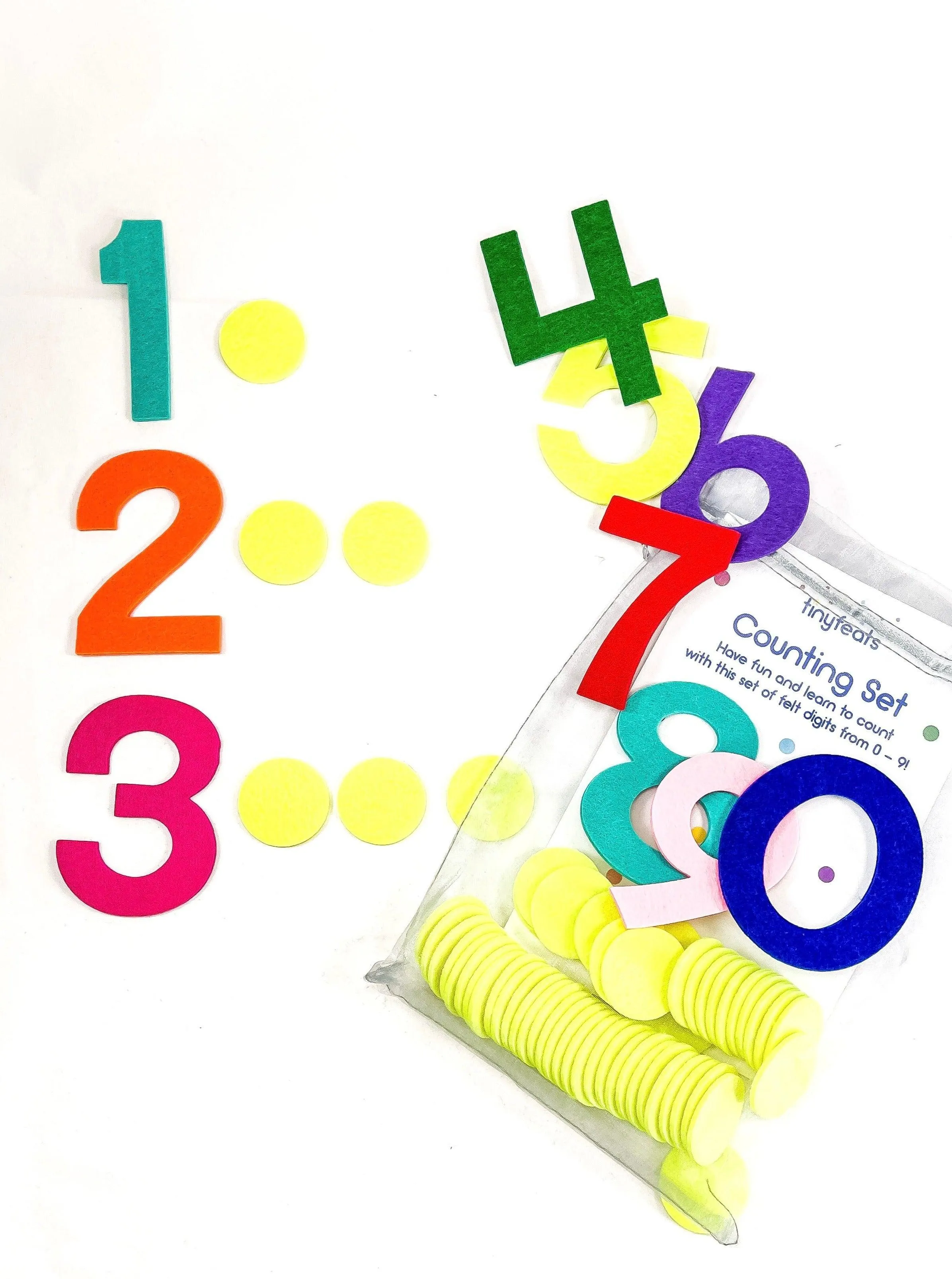 Double Numbers Set   Counting Dots