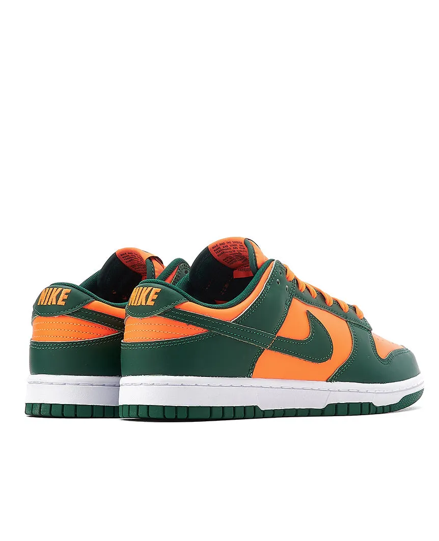 Dunk Low Retro "Miami Hurricanes" Gorge Green