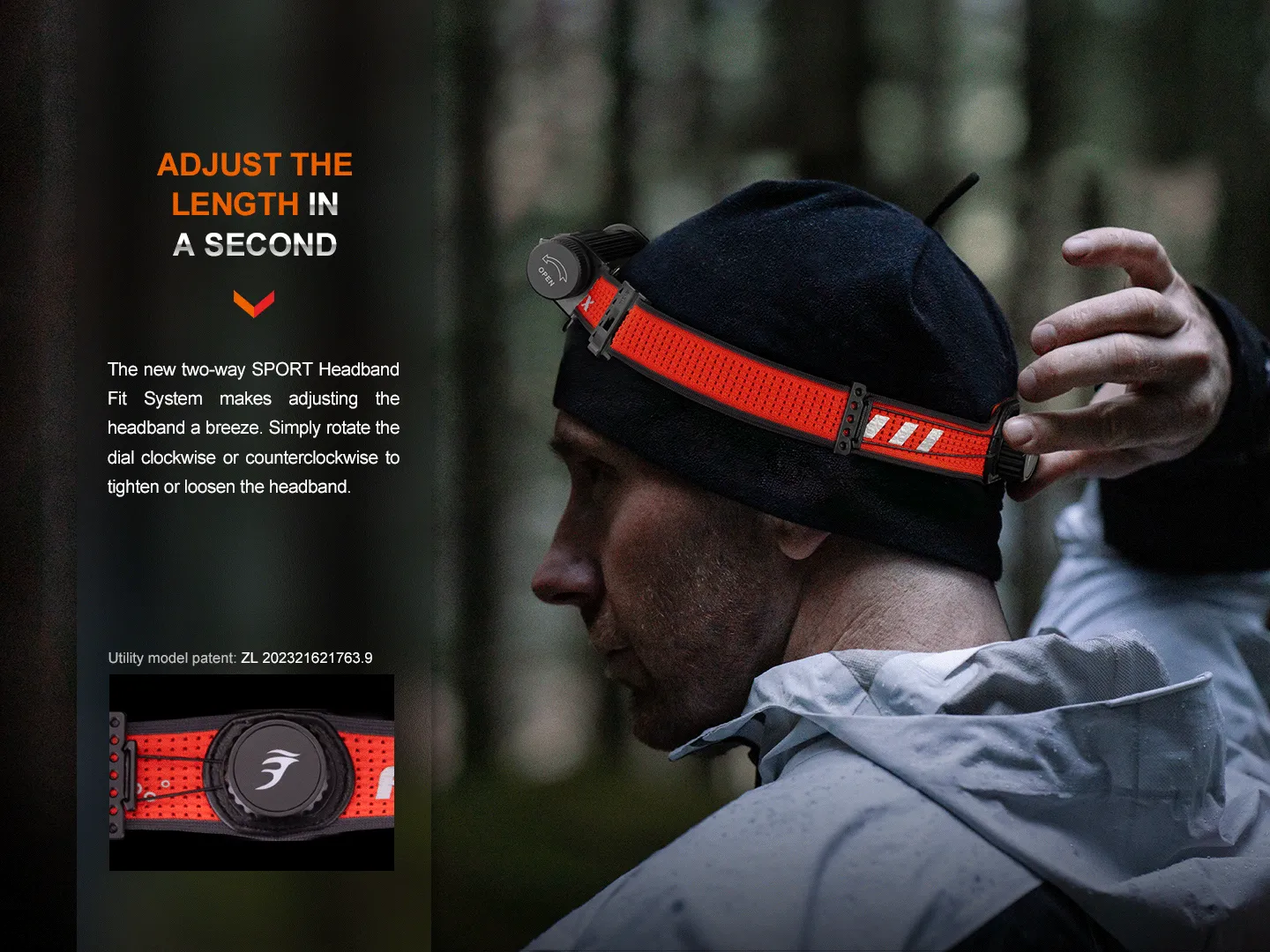 Fenix HM62-T Lightweight Trail Running Headlamp