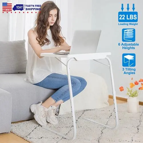 Foldable Tray Table Portable Sofa