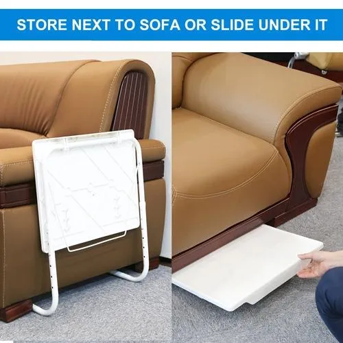 Foldable Tray Table Portable Sofa