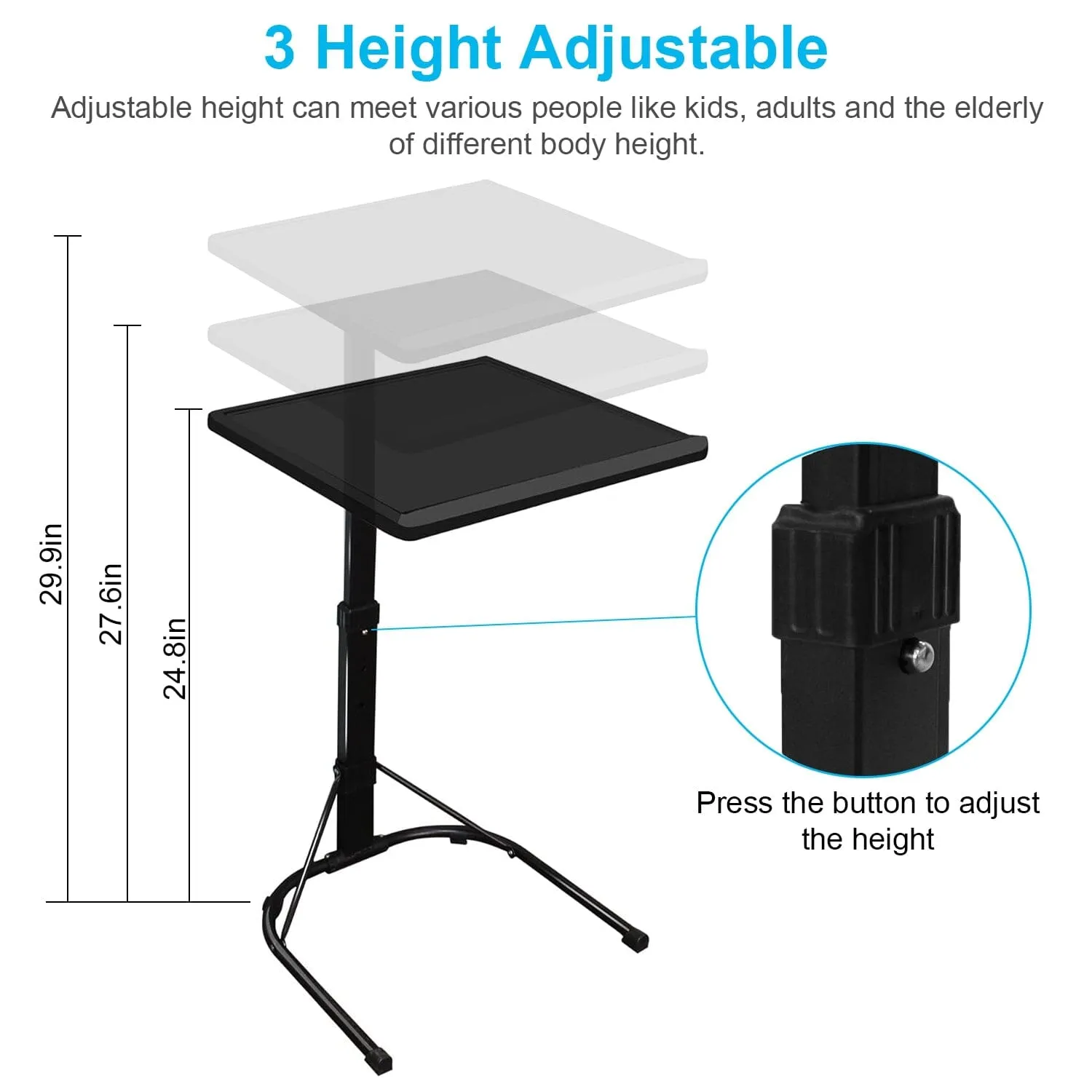 Folding Tray Portable Laptop Desk