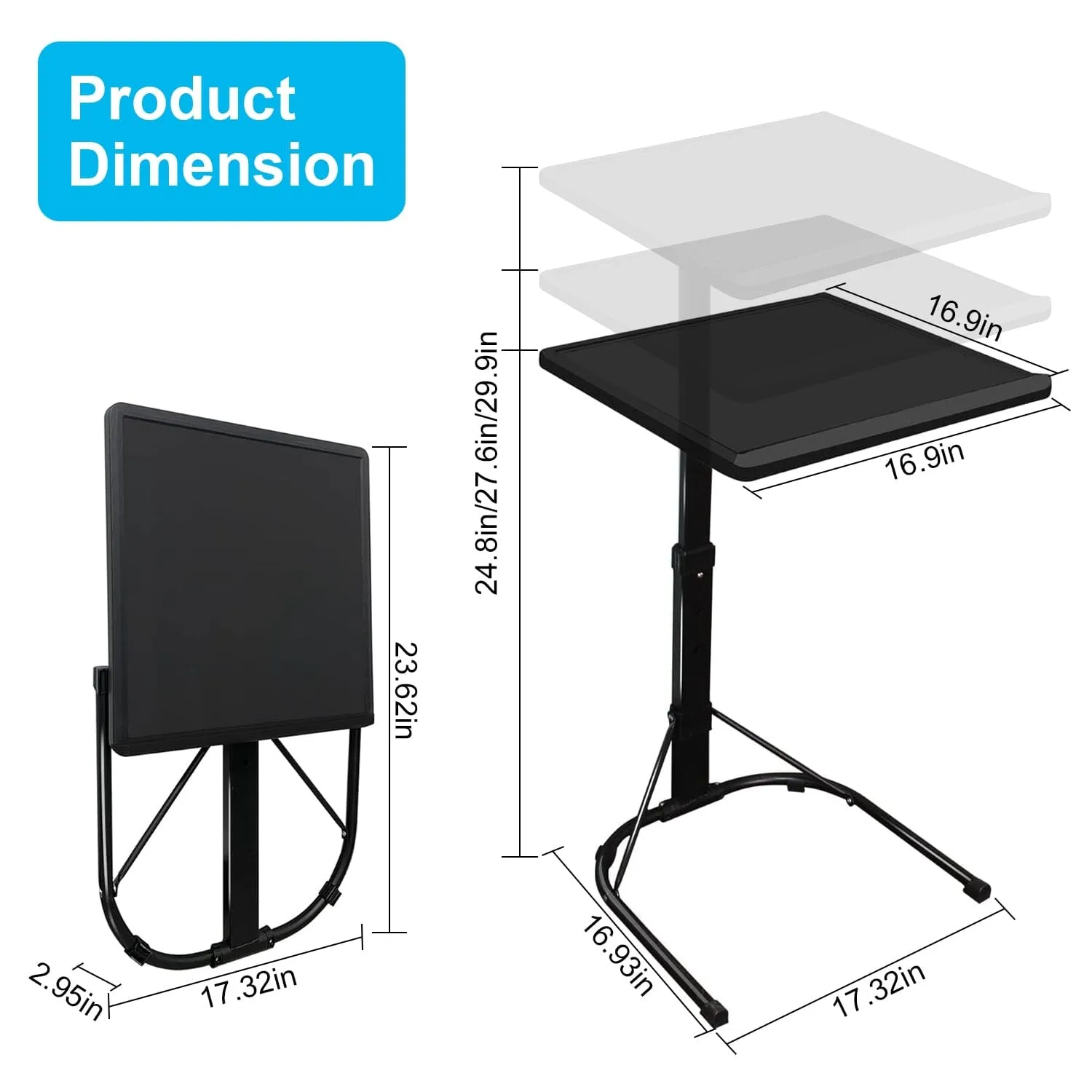 Folding Tray Portable Laptop Desk