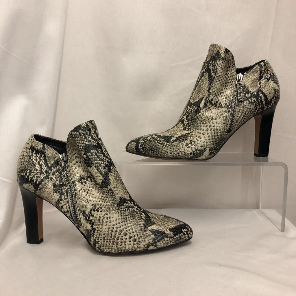 FRANCO SARTO KORA SNAKE BOOTIE SZ 8 TCC