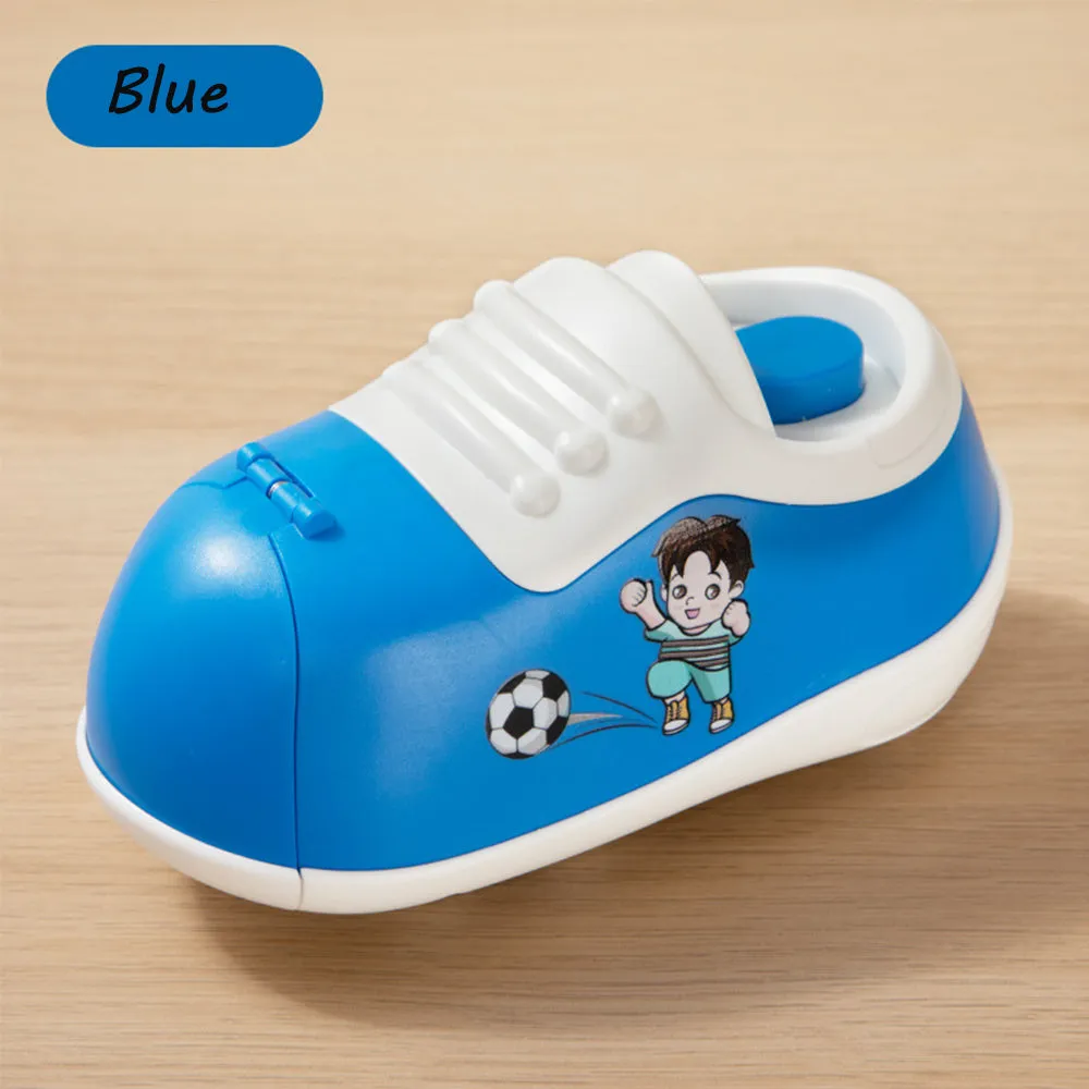 Funny Plastic Mini Inertia Soccer Shoes Toy For Kids, TO0032