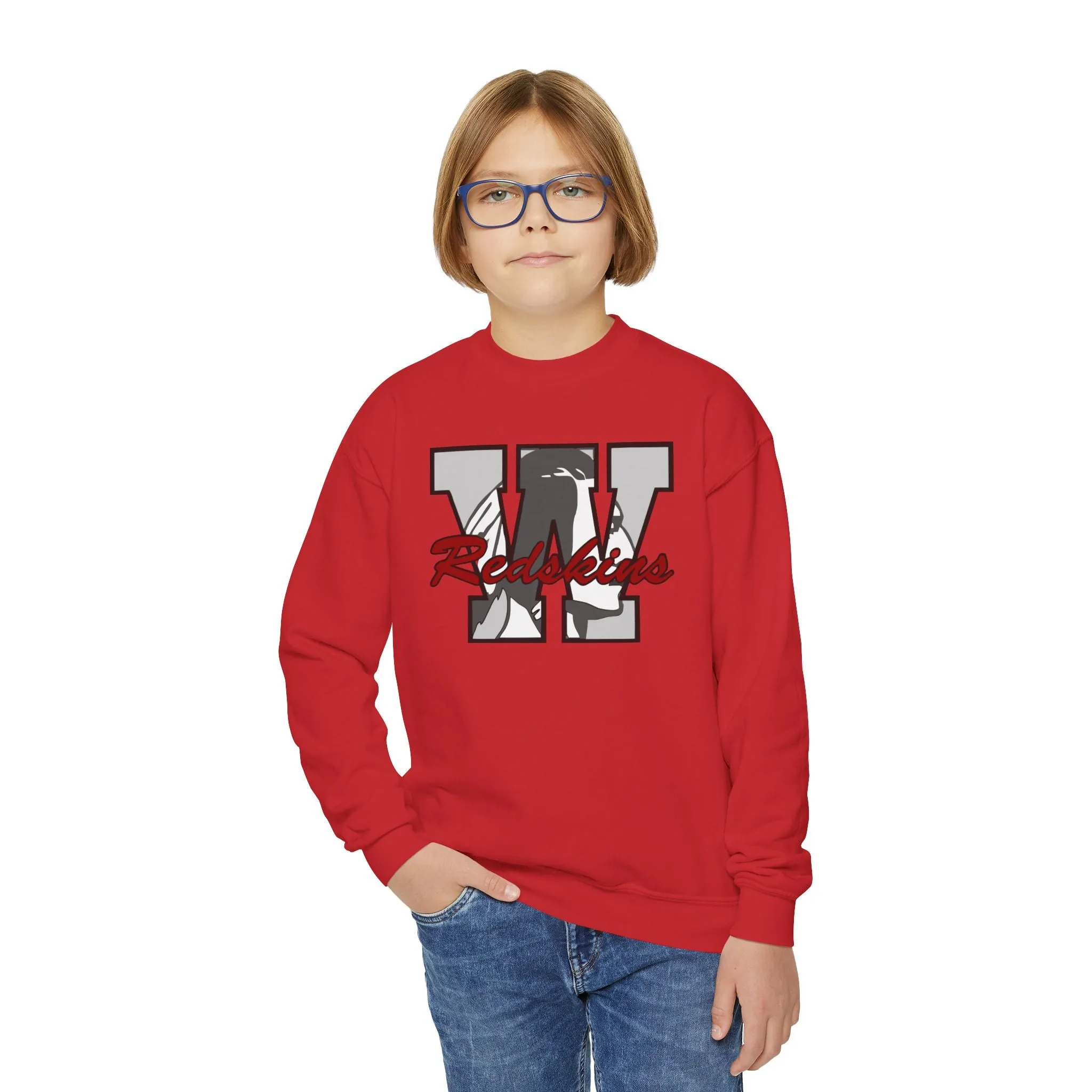 Gildan Youth Crewneck Sweatshirt - Wdsf