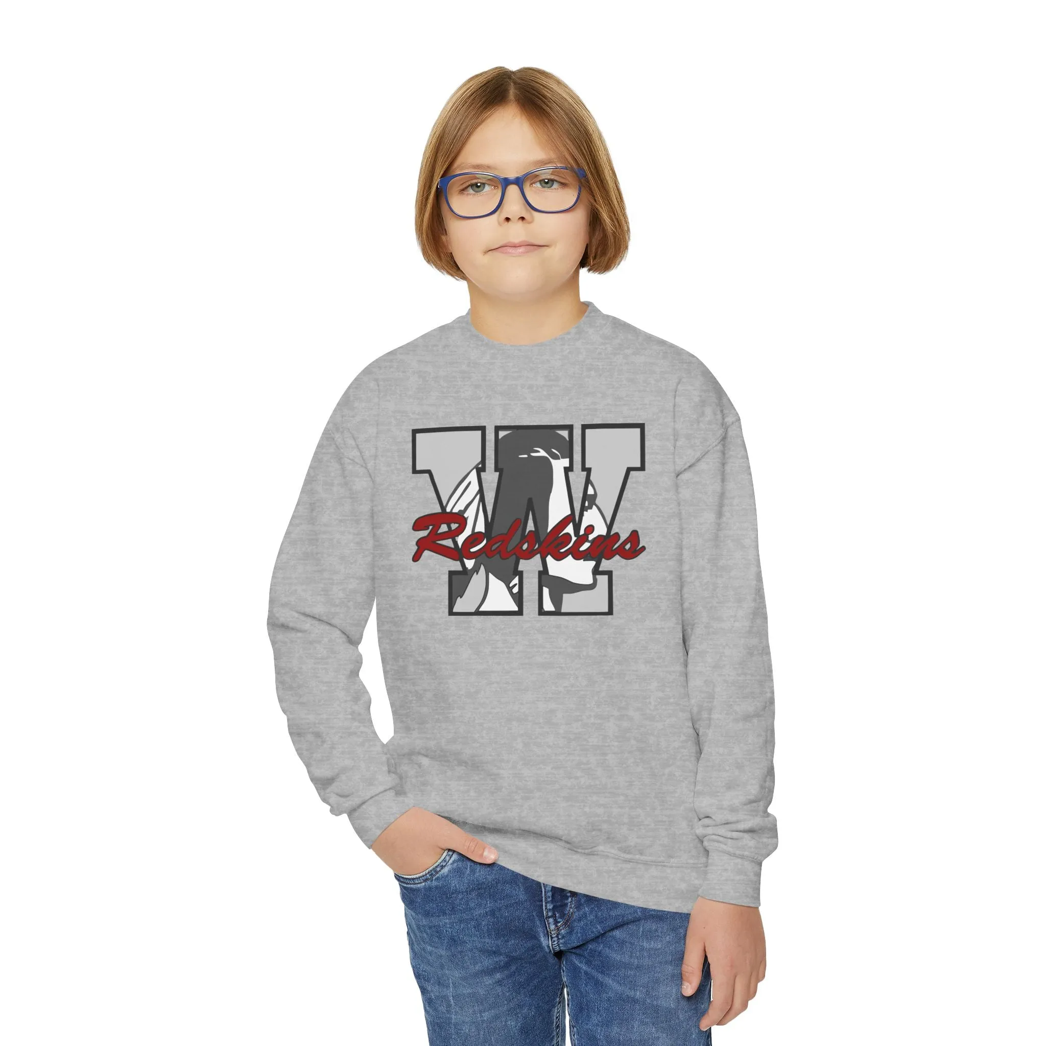 Gildan Youth Crewneck Sweatshirt - Wdsf