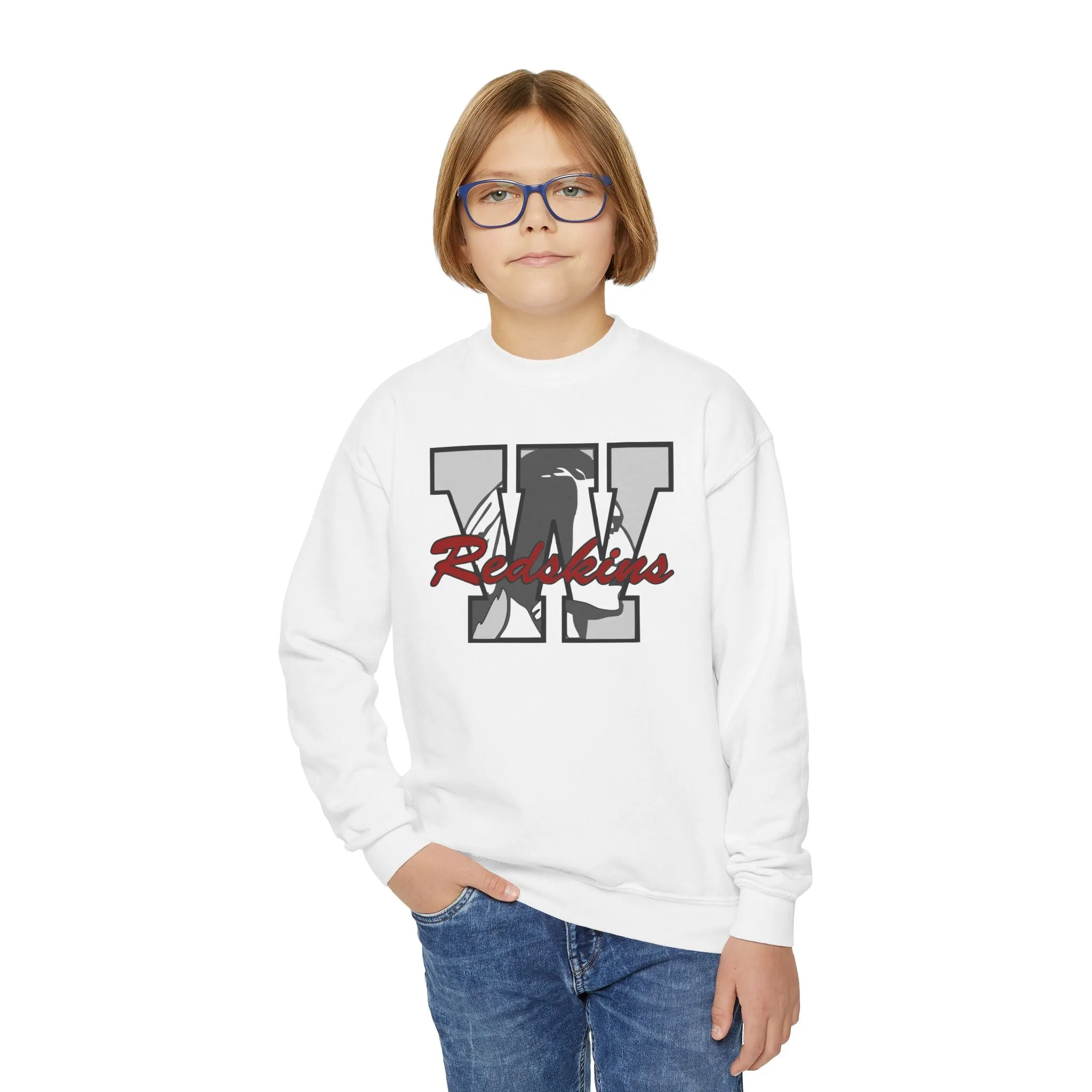 Gildan Youth Crewneck Sweatshirt - Wdsf