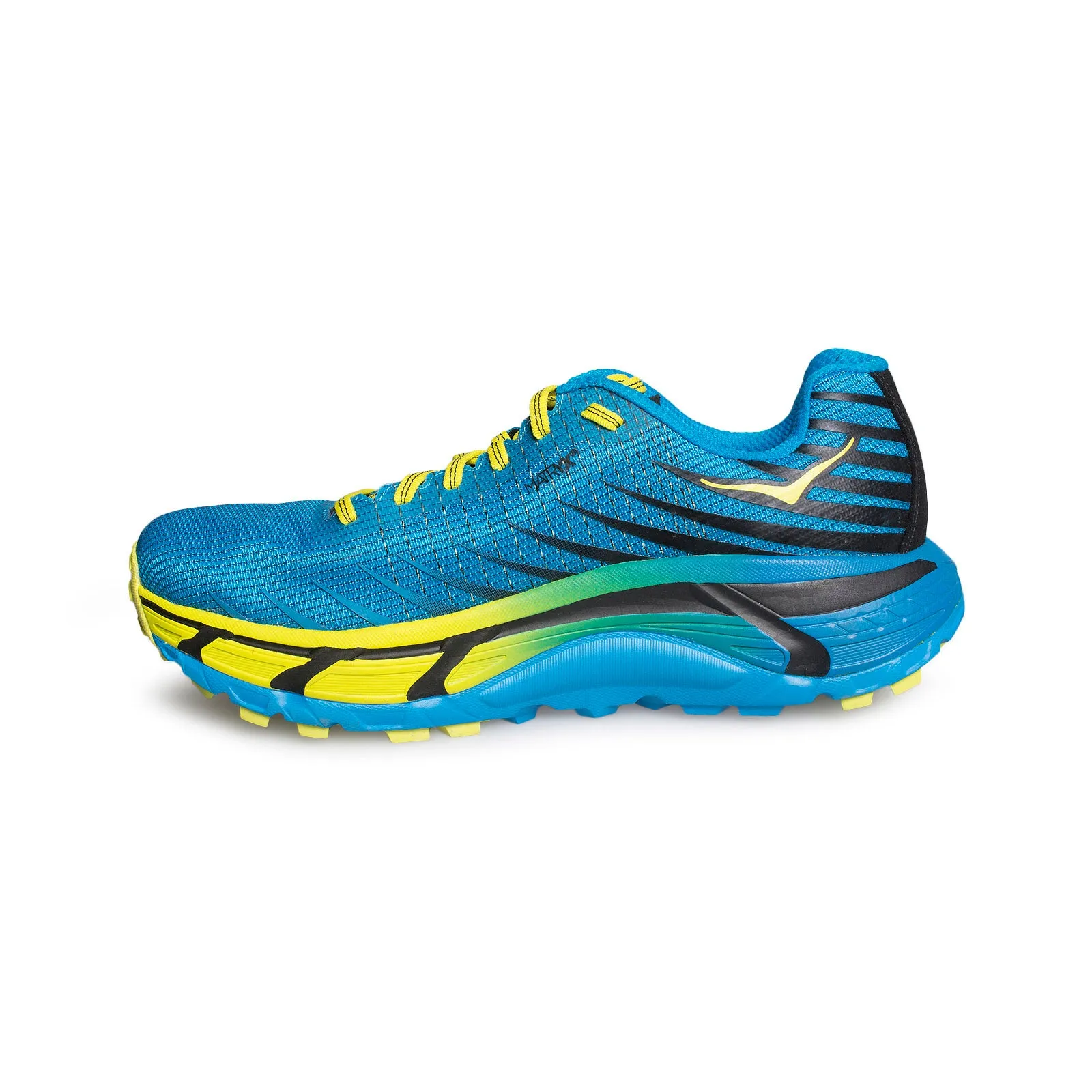 HOKA Evo Mafate Cyan / Citrus Running Shoes - Men's