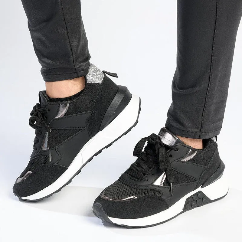 Madison Taylor Fashion Sneaker - Black