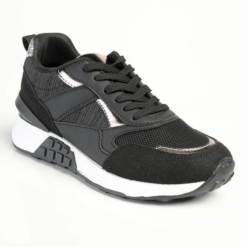 Madison Taylor Fashion Sneaker - Black