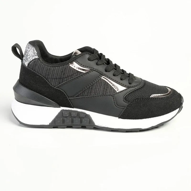 Madison Taylor Fashion Sneaker - Black