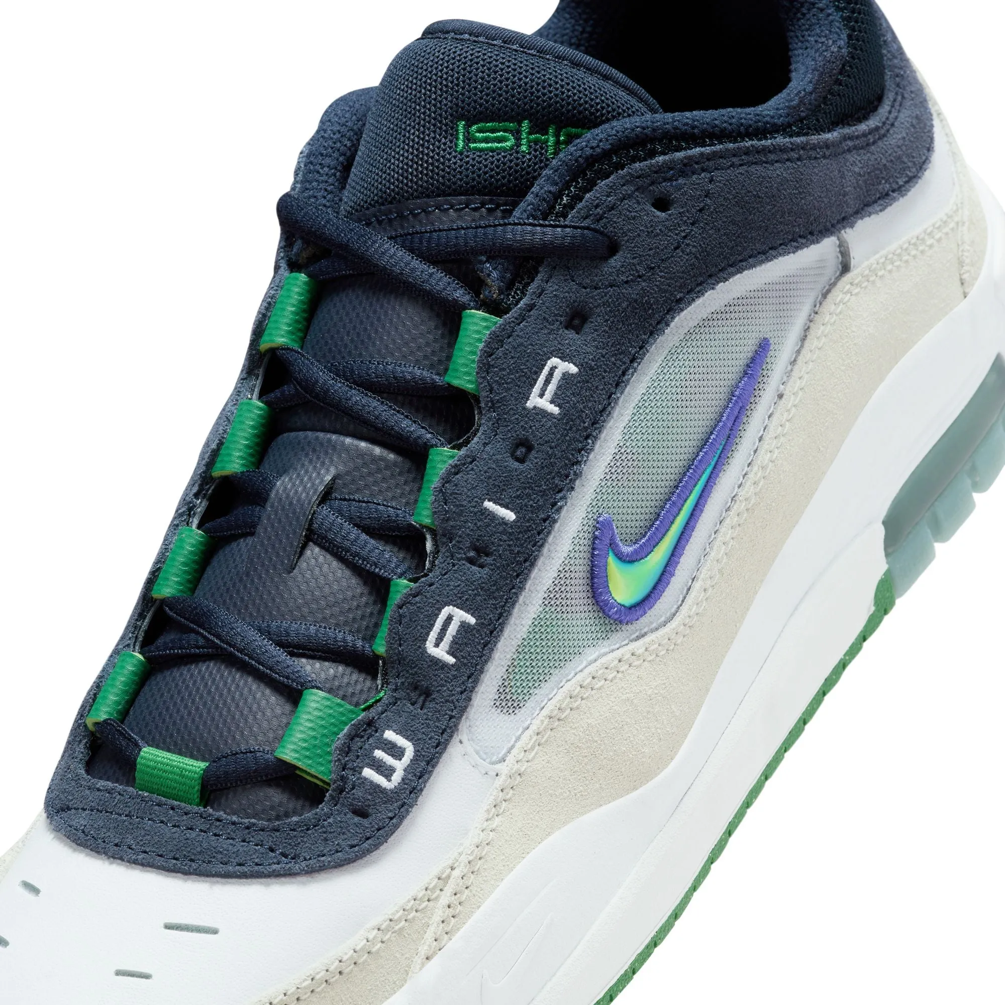 Nike SB Air Max Ishod (White/Persian Violet-Obsidian)