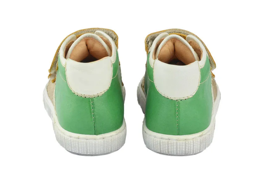 Ocra Boys Green & Yellow Hightop