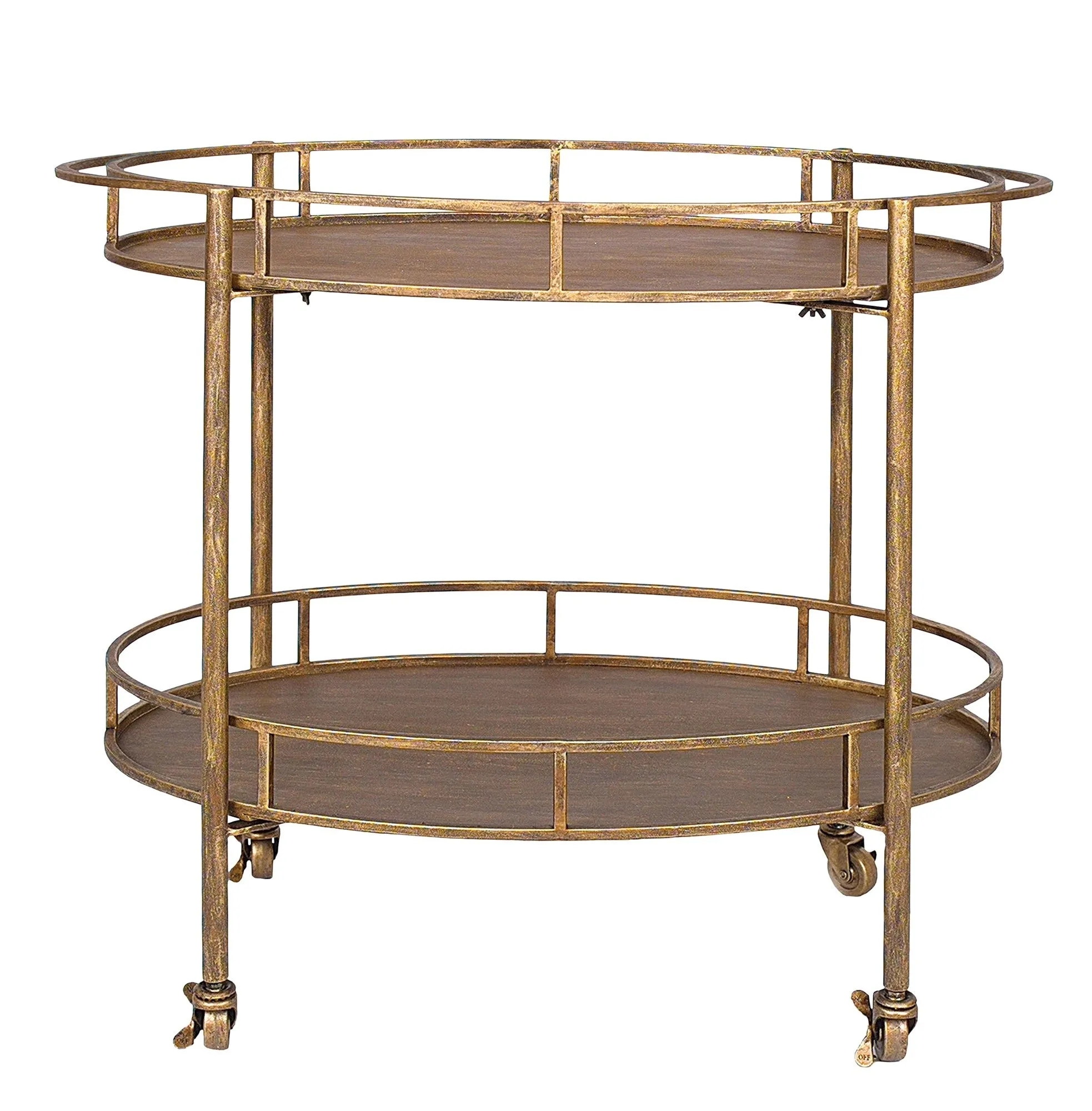 Old Gold Bar Cart