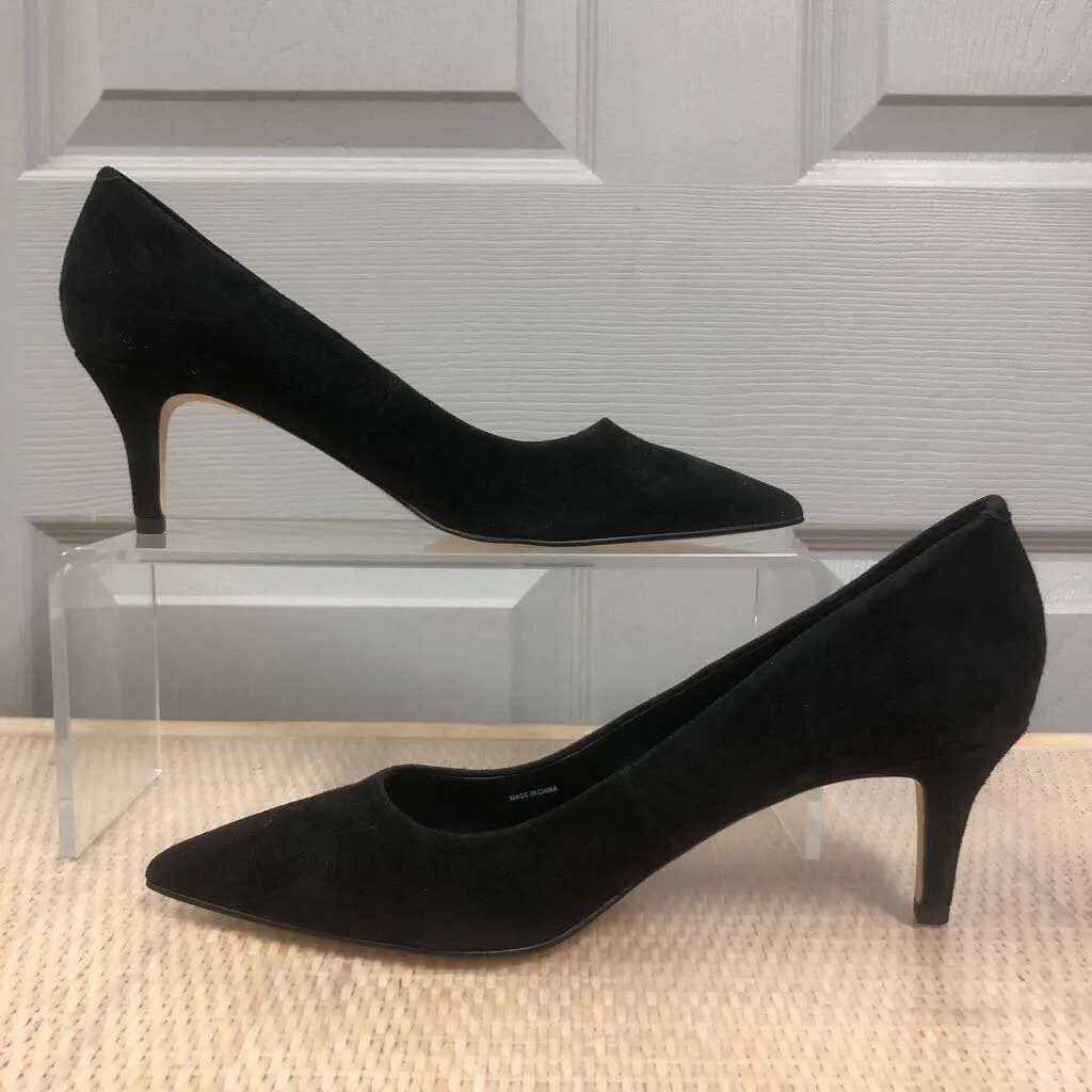 PELLE MODE KEANA BLACK HEELS SZ 9M TCC