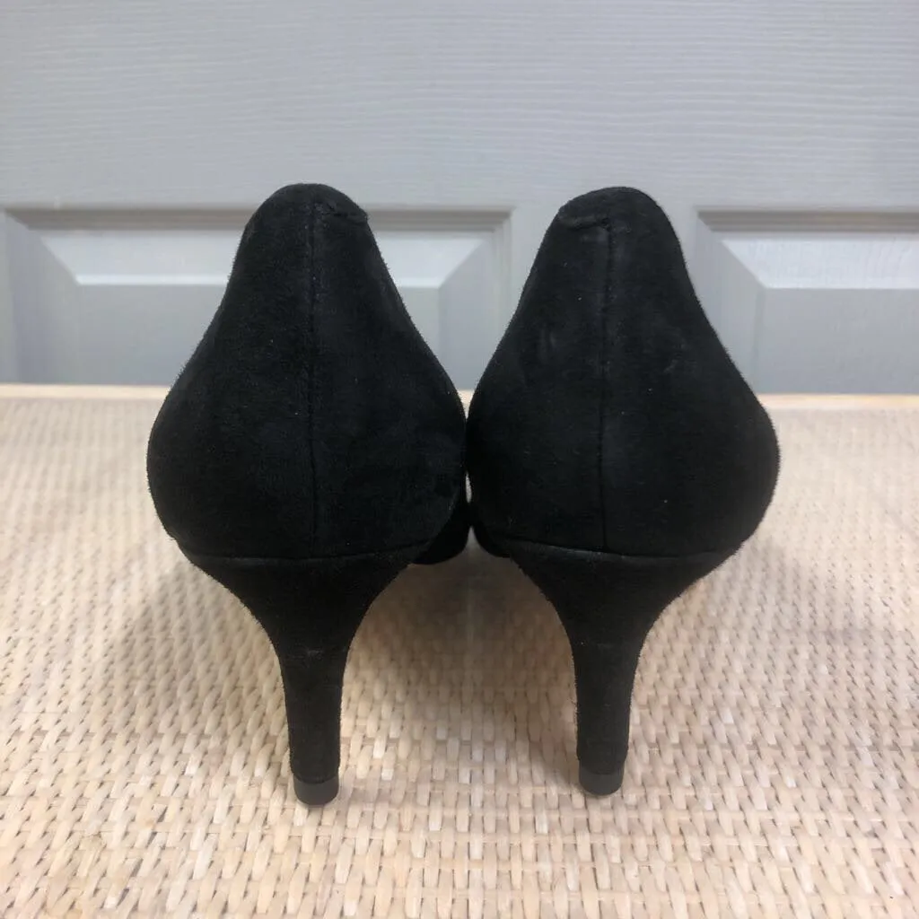 PELLE MODE KEANA BLACK HEELS SZ 9M TCC