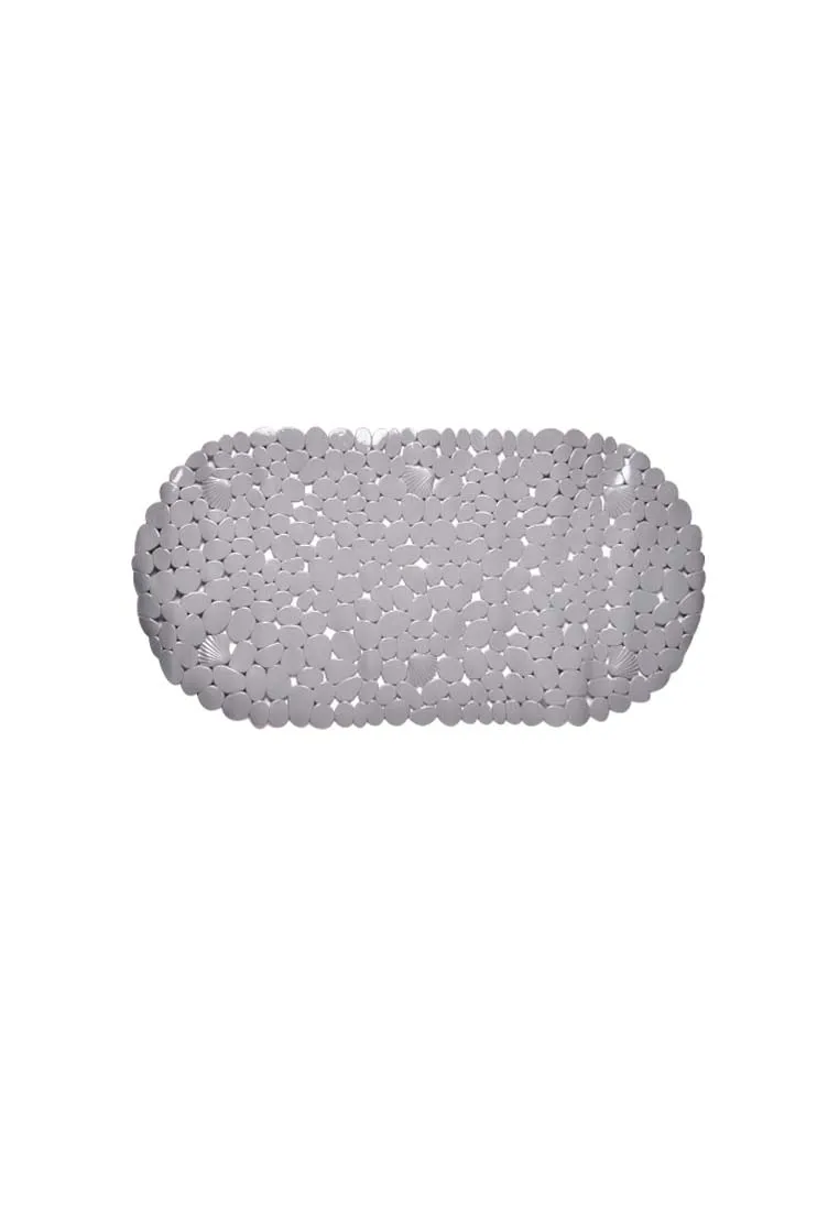 Plain Stone Design Anti Slip Pvc Bath Mat